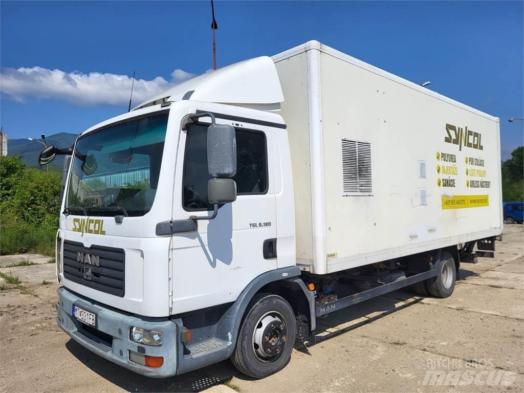 MAN TGL 8.180 Camiones caja cerrada