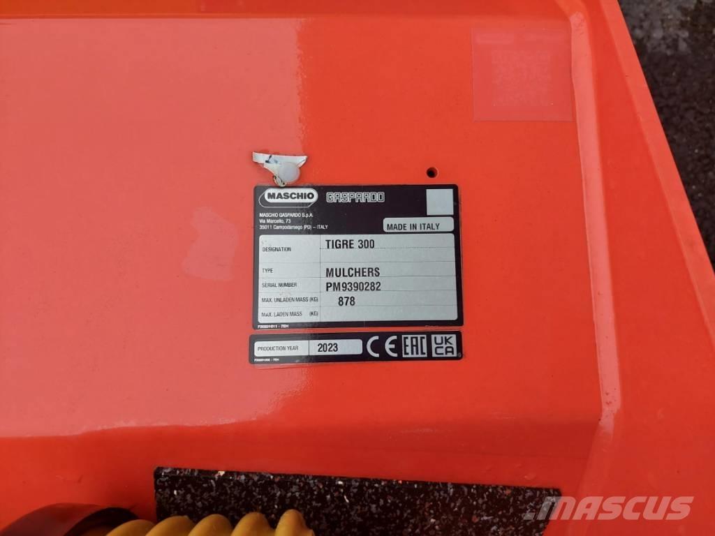 Maschio Tigre 300 Segadoras y cortadoras de hojas para pastos