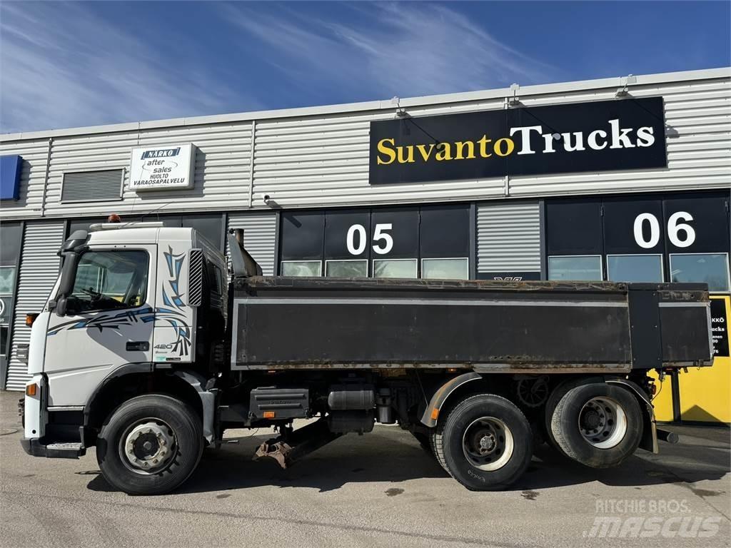Volvo FM12-420 6X2 Camiones bañeras basculantes o volquetes