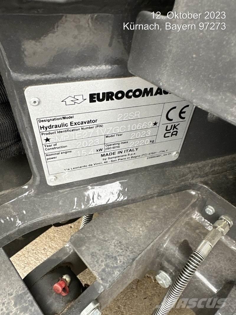 Eurocomach 22SR Mini excavadoras < 7t