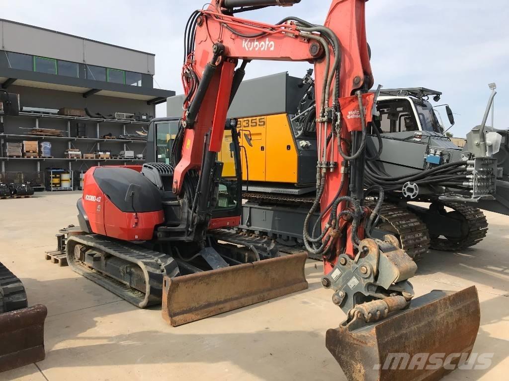 Kubota KX 080-4 Excavadoras 7t - 12t
