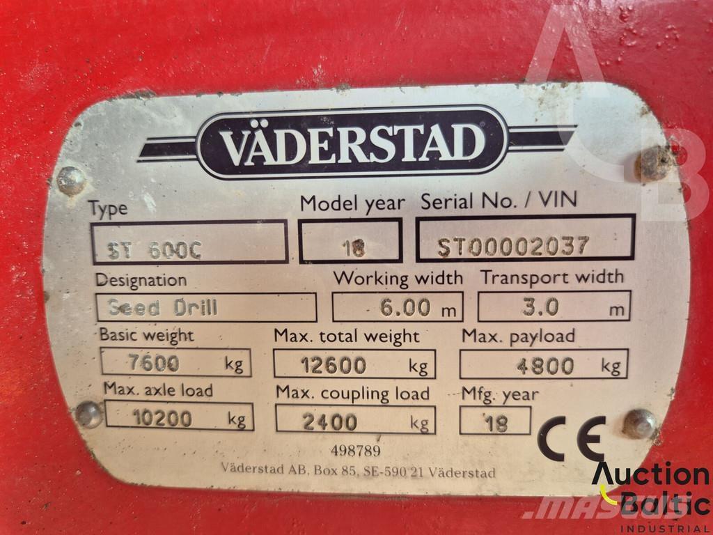 Väderstad ST 600C Sembradoras combinadas