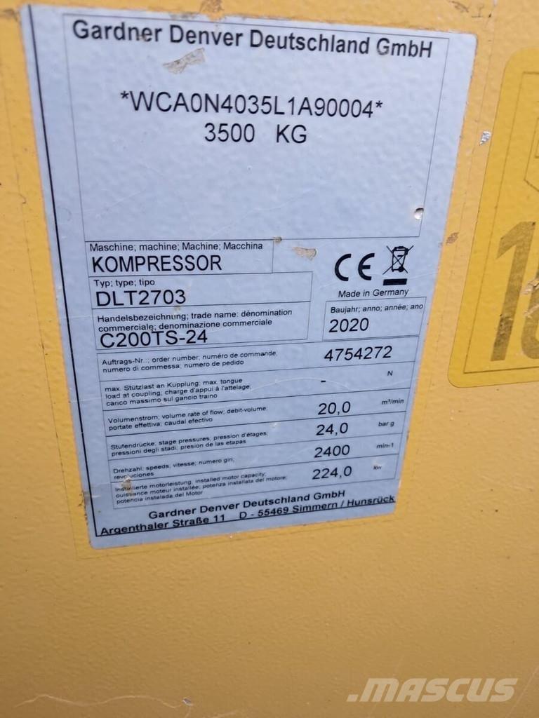 Compair C200 TS - 24 Compresores
