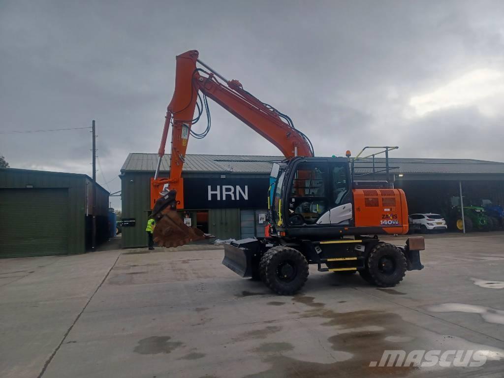 Hitachi 140W Excavadoras de ruedas