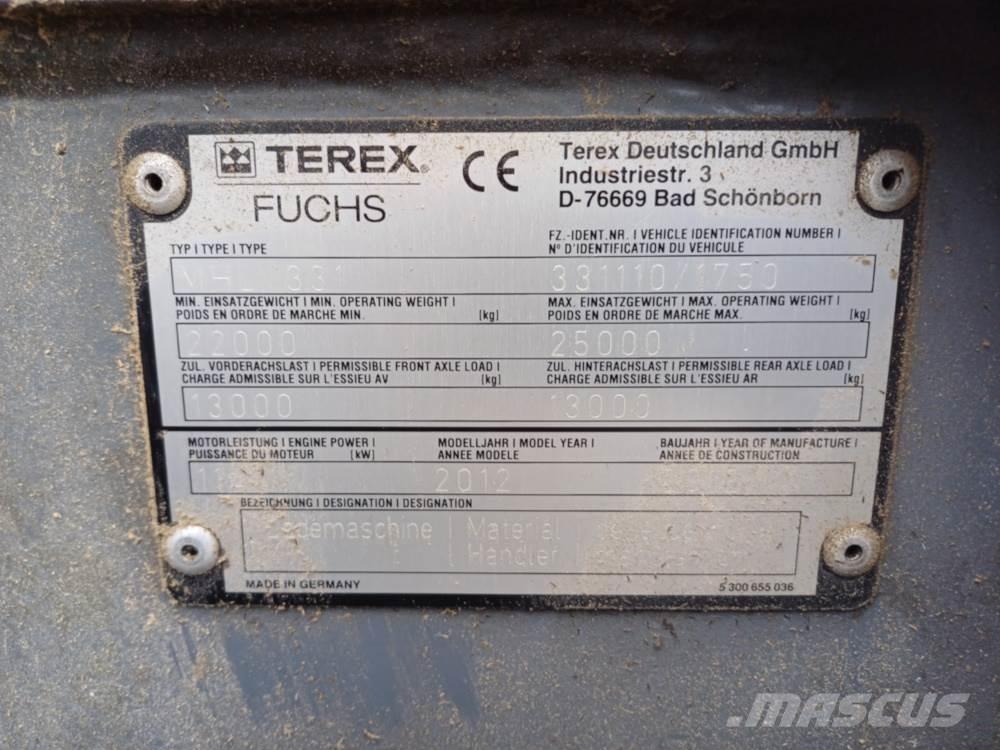 Fuchs MHL 331 Excavadoras de manutención