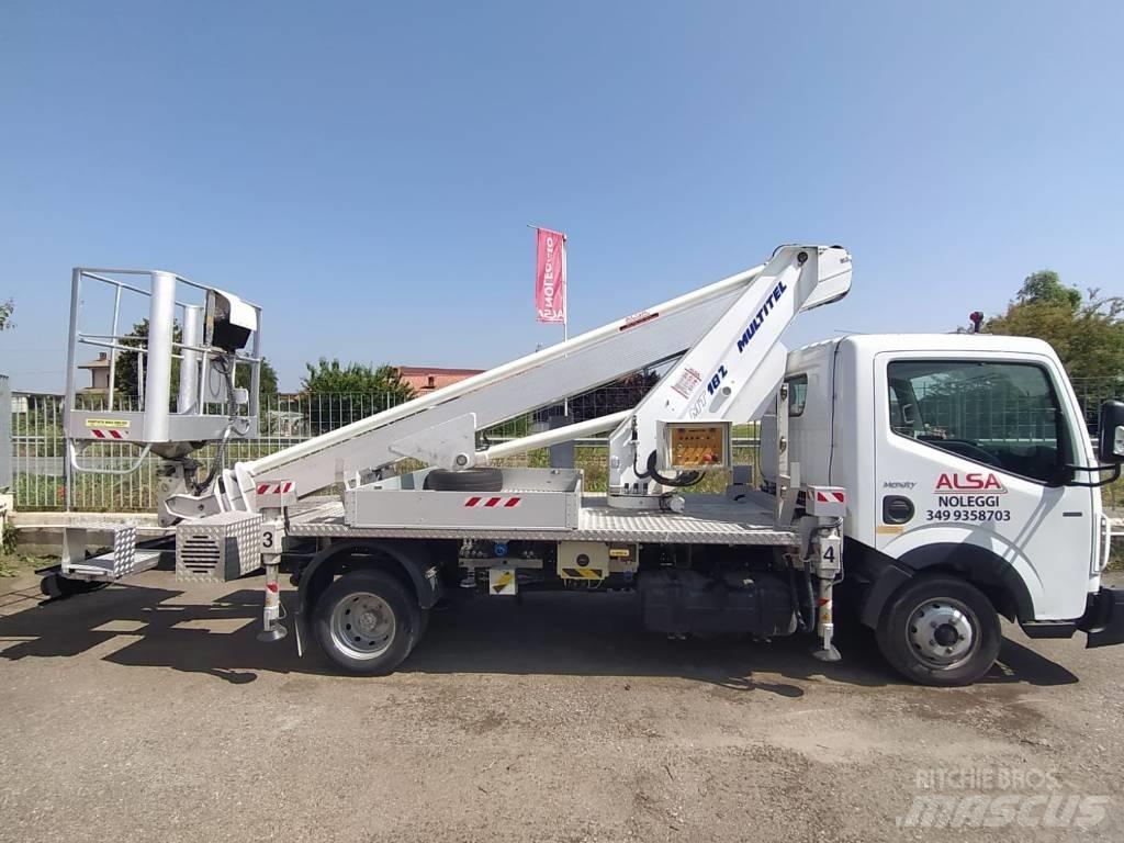Multitel MT182 Plataformas sobre camión
