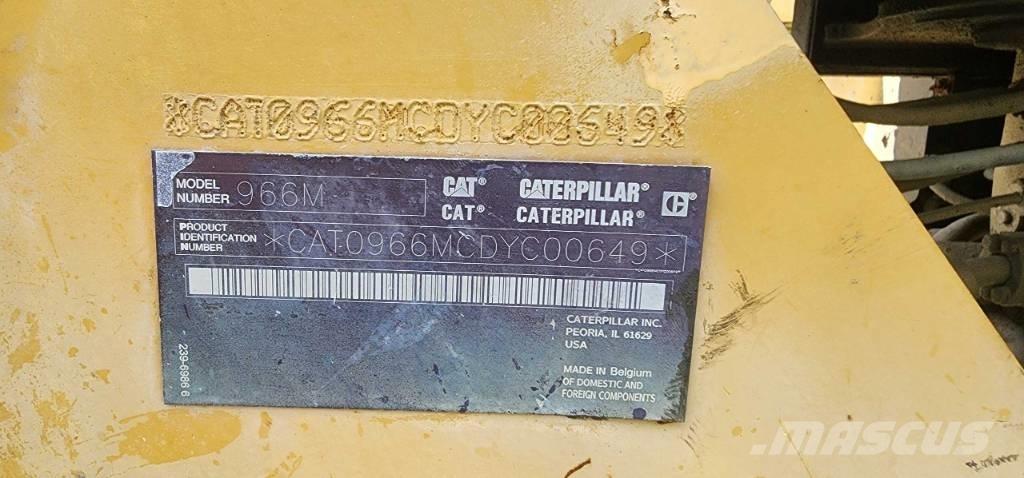 CAT 966 M Cargadoras sobre ruedas