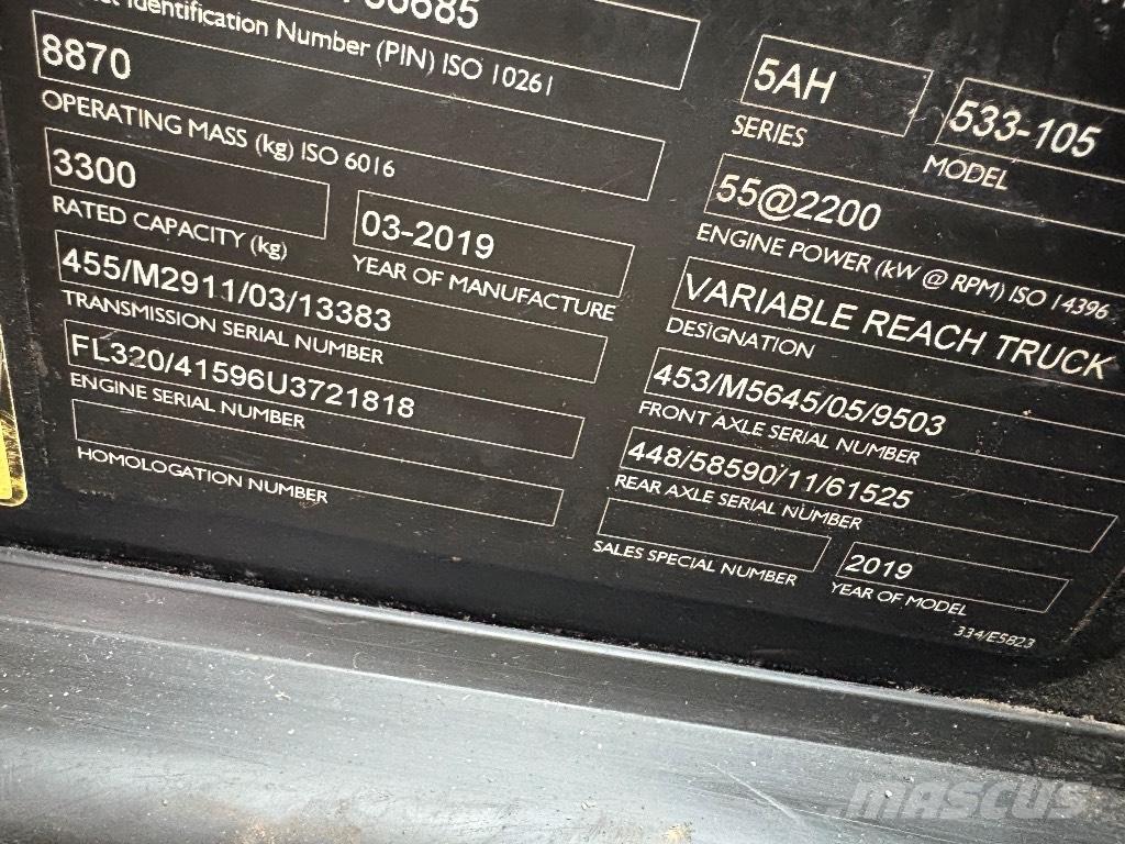 JCB 533-105 Carretillas telescópicas