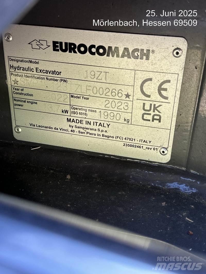 Eurocomach 19ZT Mini excavadoras < 7t