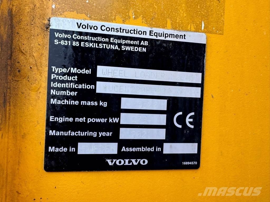 Volvo L220H Cargadoras sobre ruedas