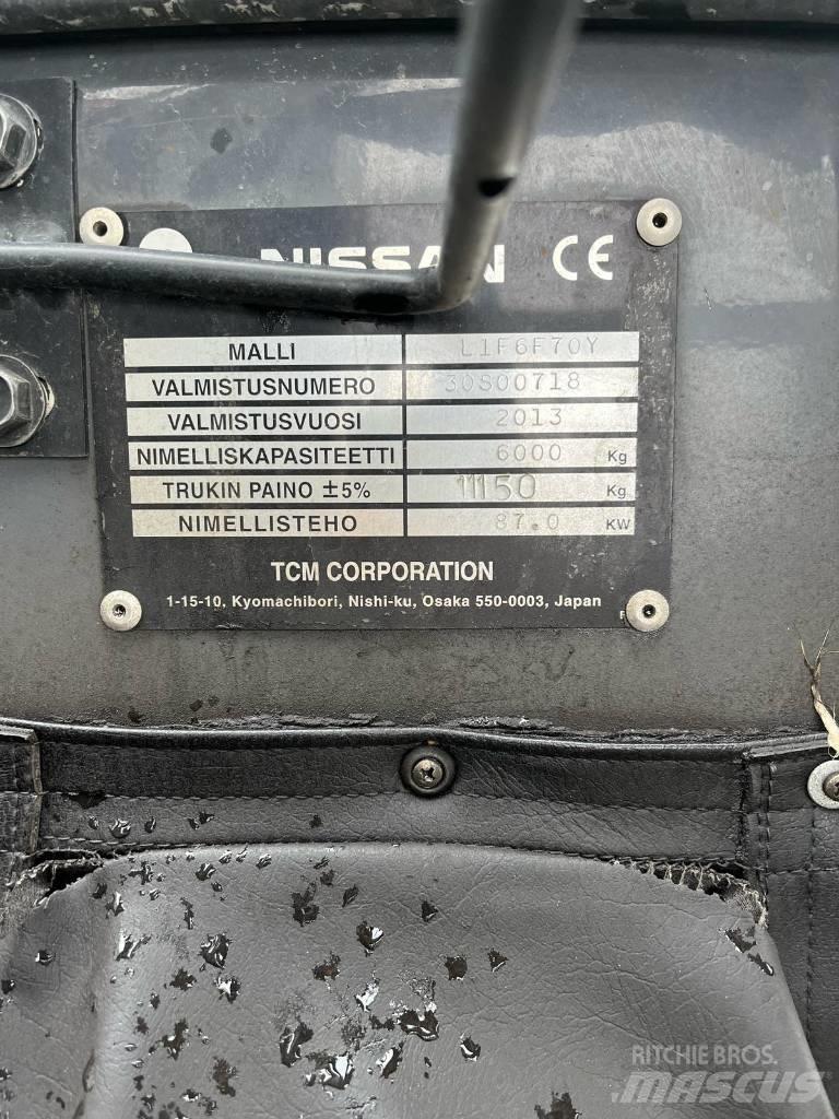 Nissan L1 F6 F70 Y Carretillas diesel