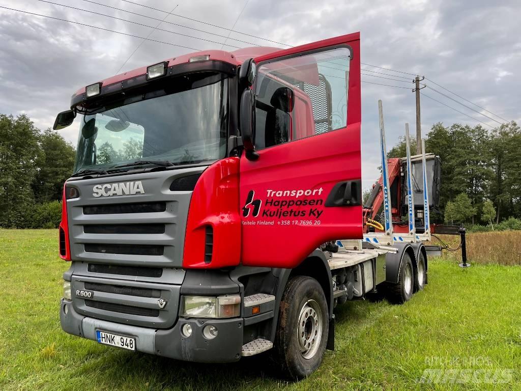 Scania R 500 Transporte de madera