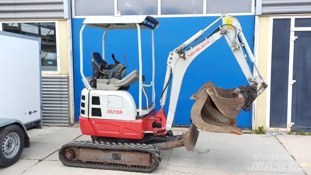 Takeuchi TB 215 R Mini excavadoras < 7t