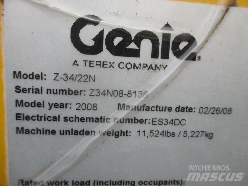Genie Z 34/22 N Plataforma de trabajo articulada