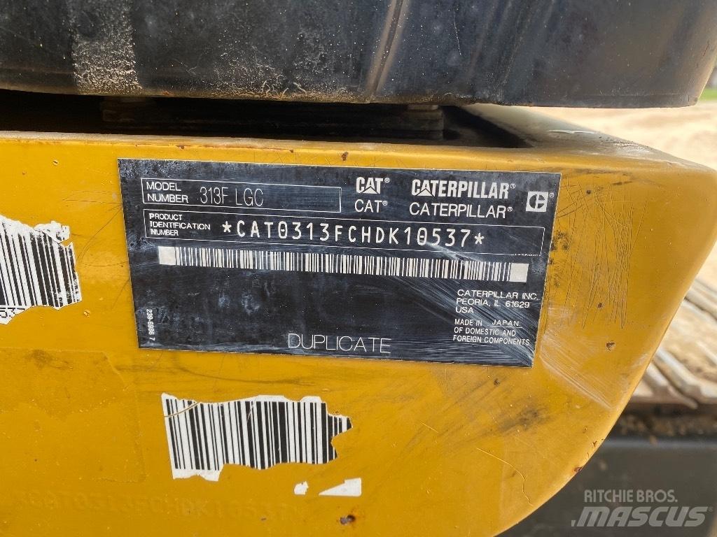 CAT 313 F LGC Excavadoras de cadenas