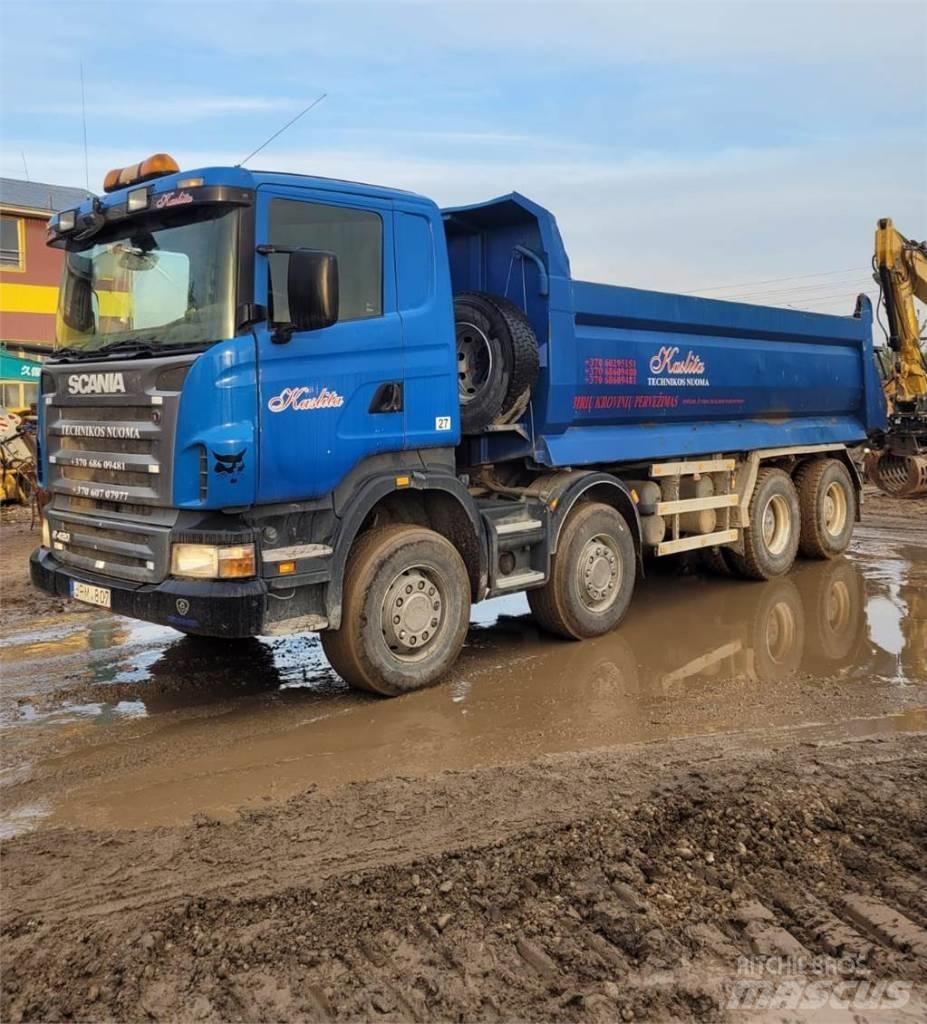 Scania R 420 8X4 Camiones portacubetas