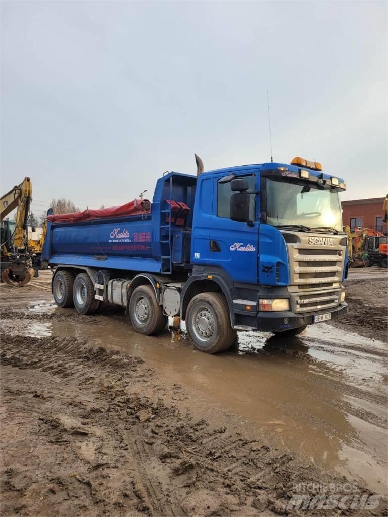 Scania R 420 8X4 Camiones portacubetas