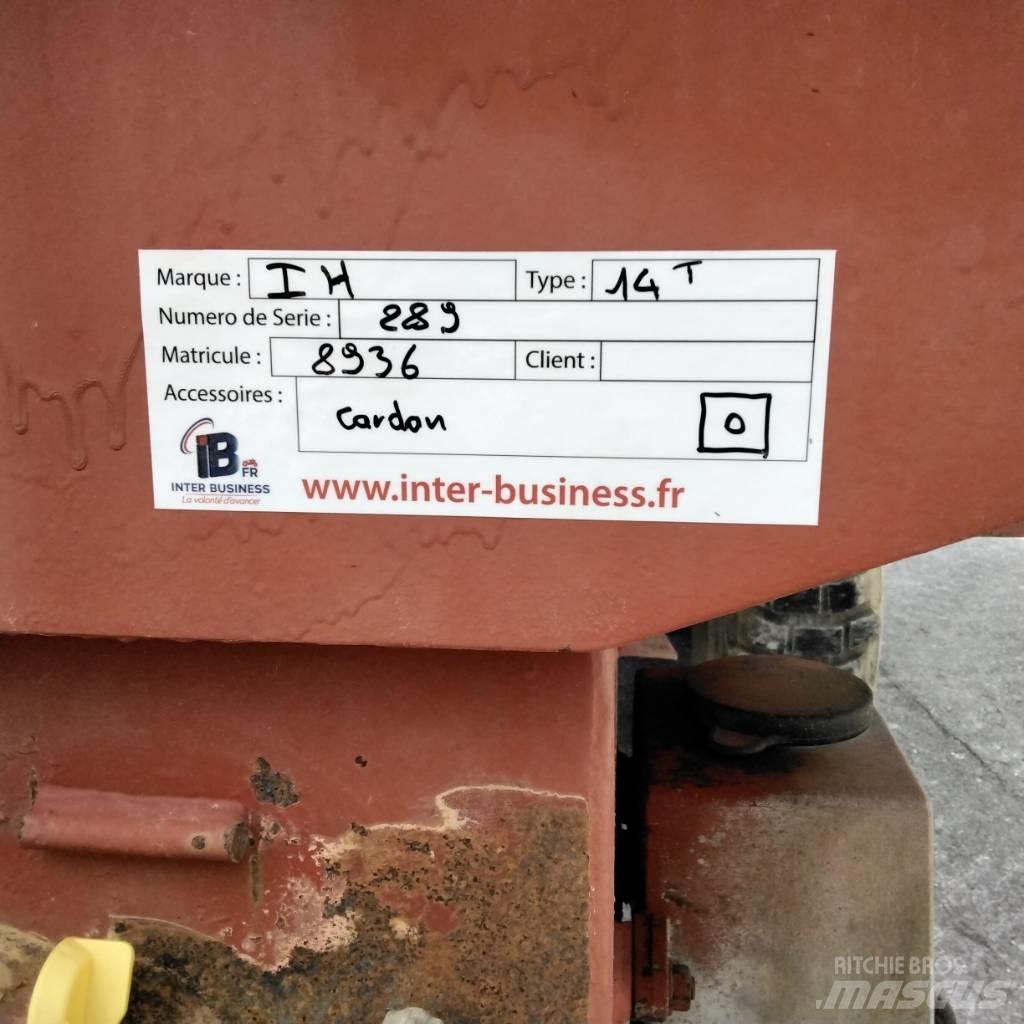 IH B14 Remolques volquete
