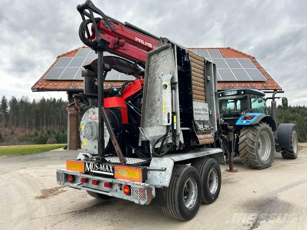 Mus-Max 8XL Procesadoras y cortadoras de leña
