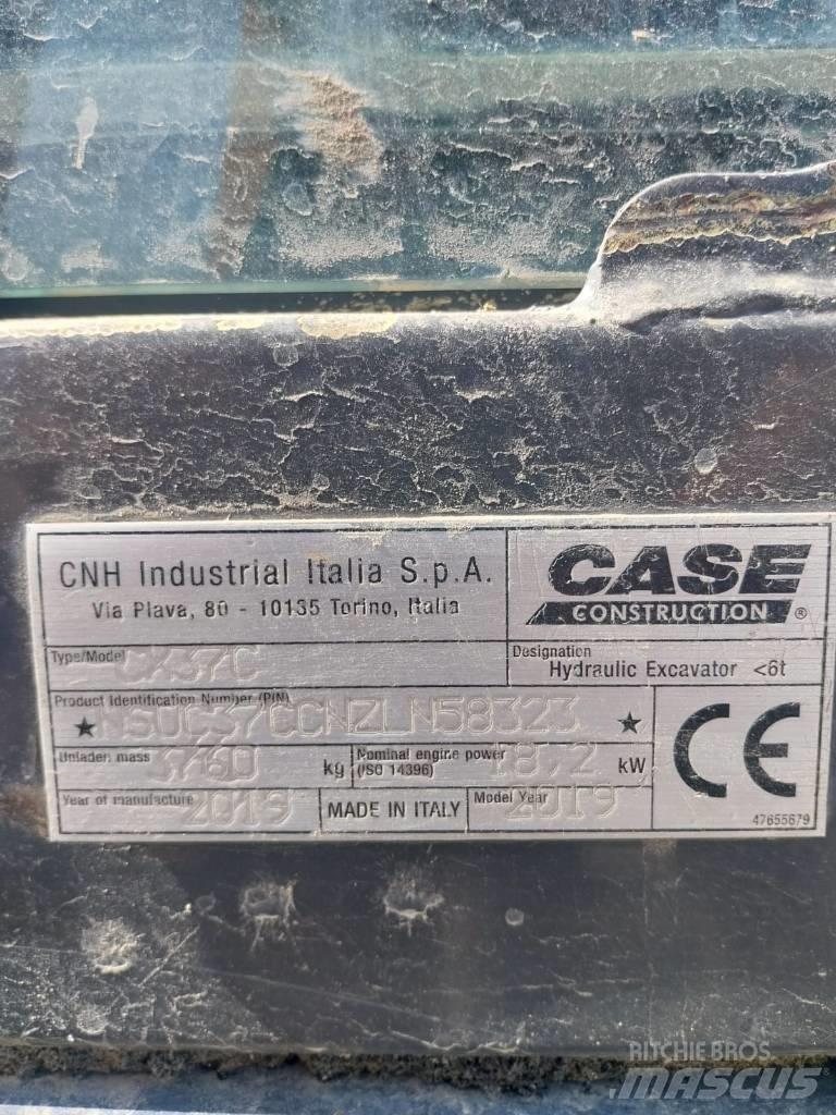 CASE CX 37 C Mini excavadoras < 7t