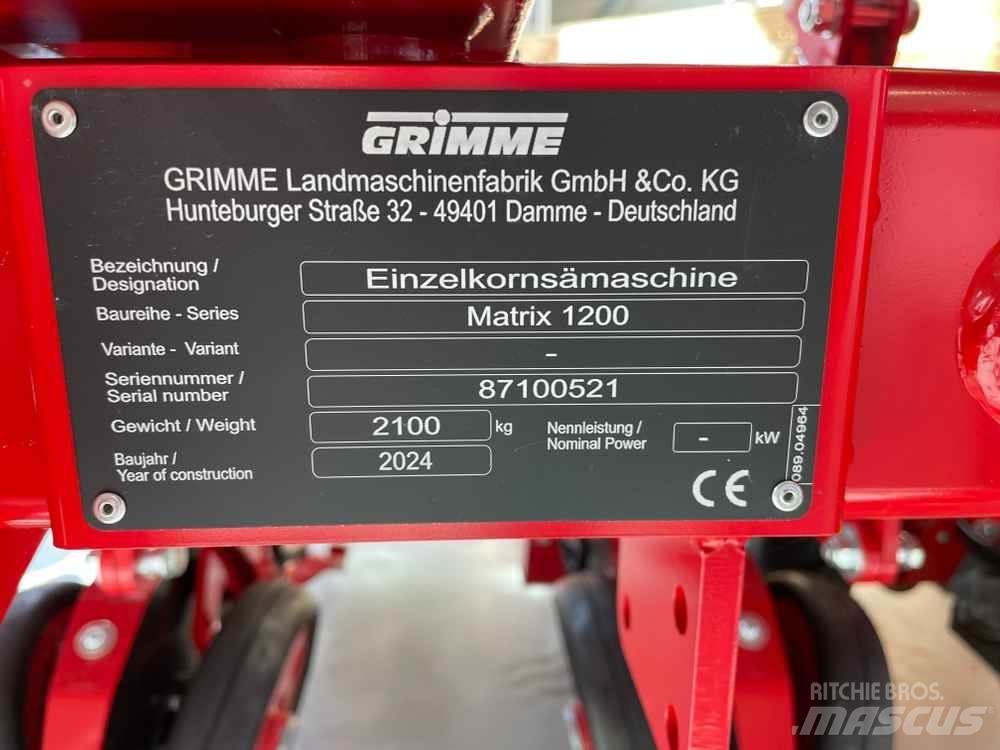 Grimme MATRIX 1200 Agricultura - Otros