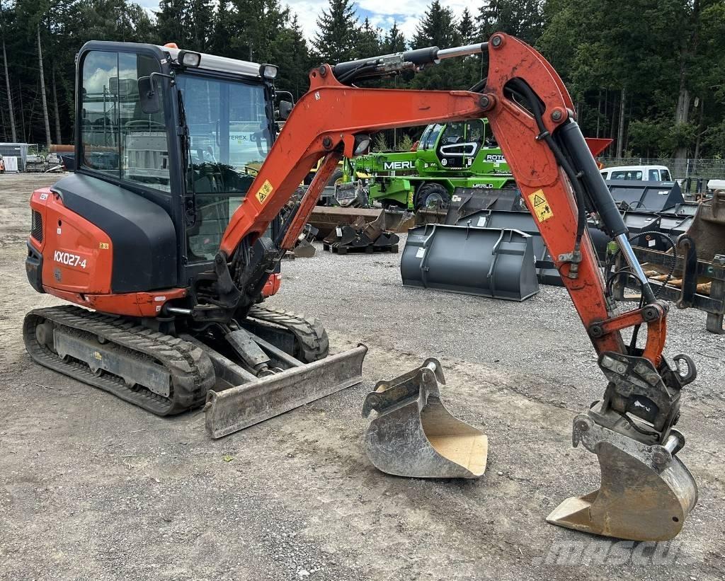 Kubota KX 027 Mini excavadoras < 7t