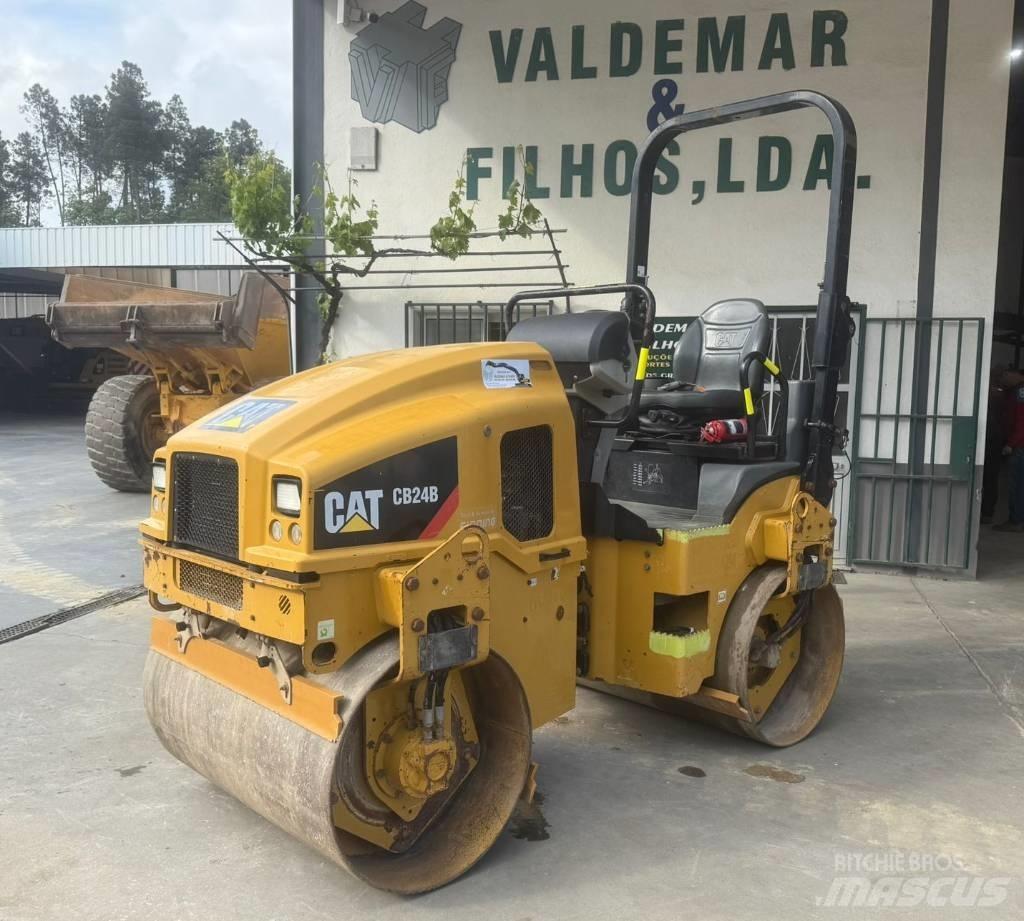 CAT CB 24 B, CB24 Rodillos de doble tambor