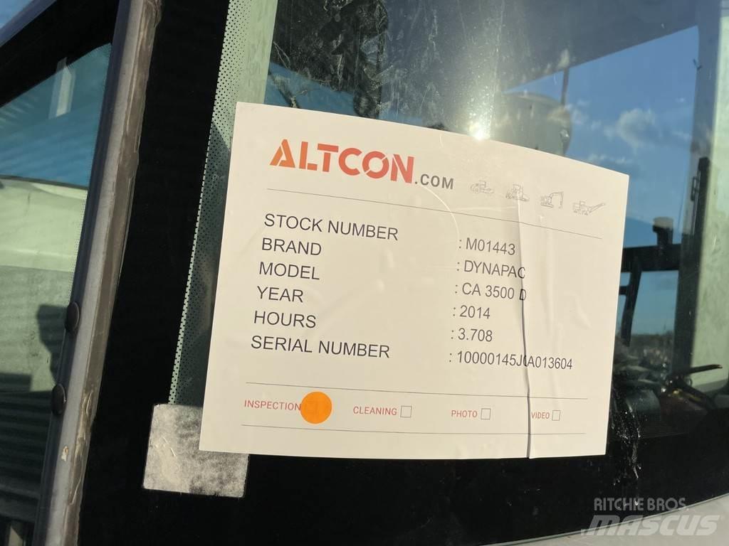 Dynapac CA3500D Rodillos de un solo tambor