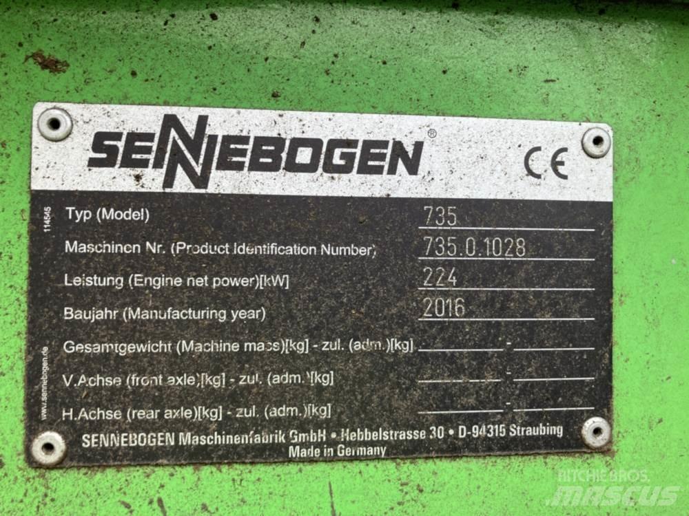 Sennebogen 735E Excavadoras de manutención