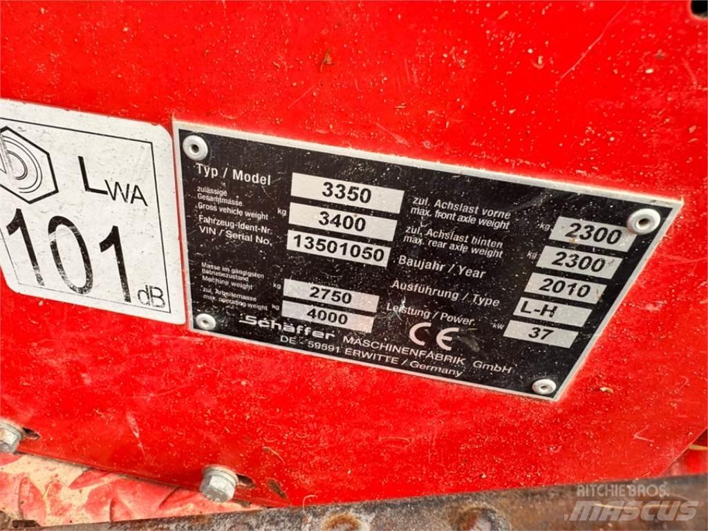 Schäffer 3350 Cargadoras sobre ruedas