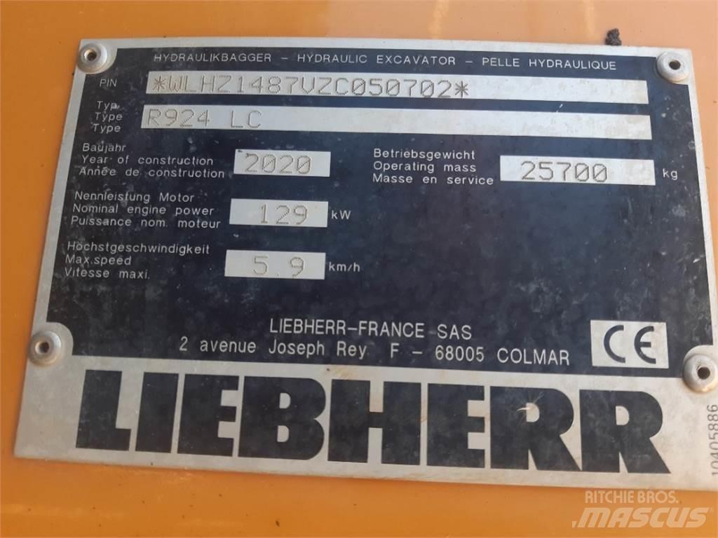 Liebherr R924 Excavadoras de cadenas