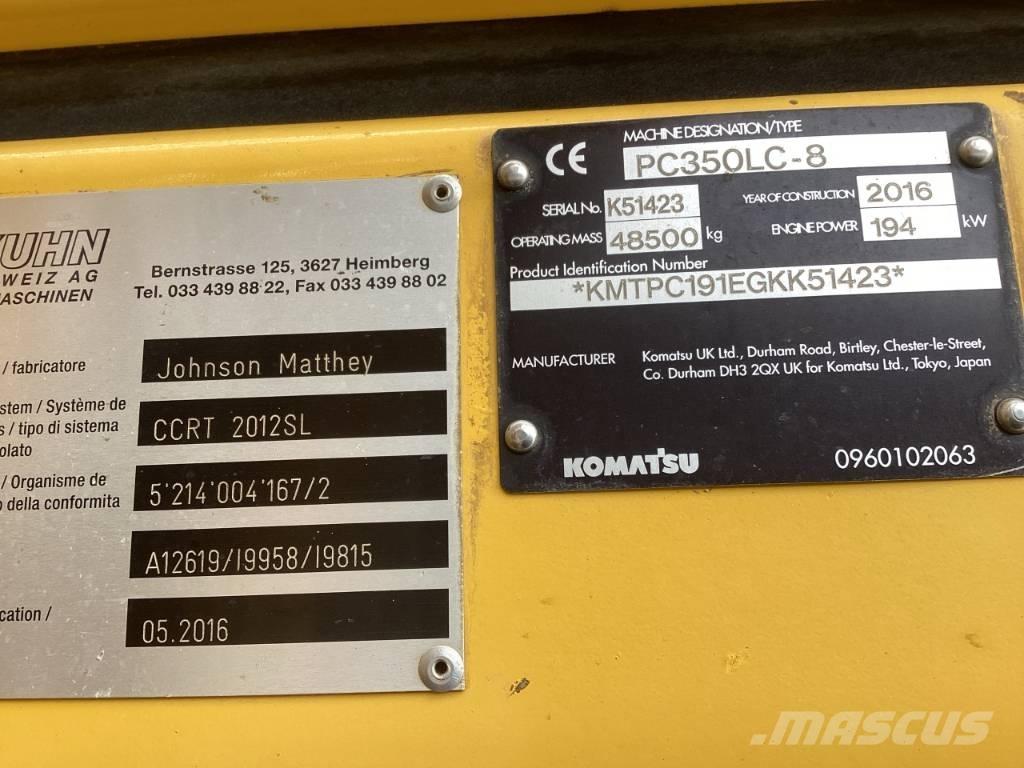 Komatsu PC 350 LC-8 Excavadoras de demolición