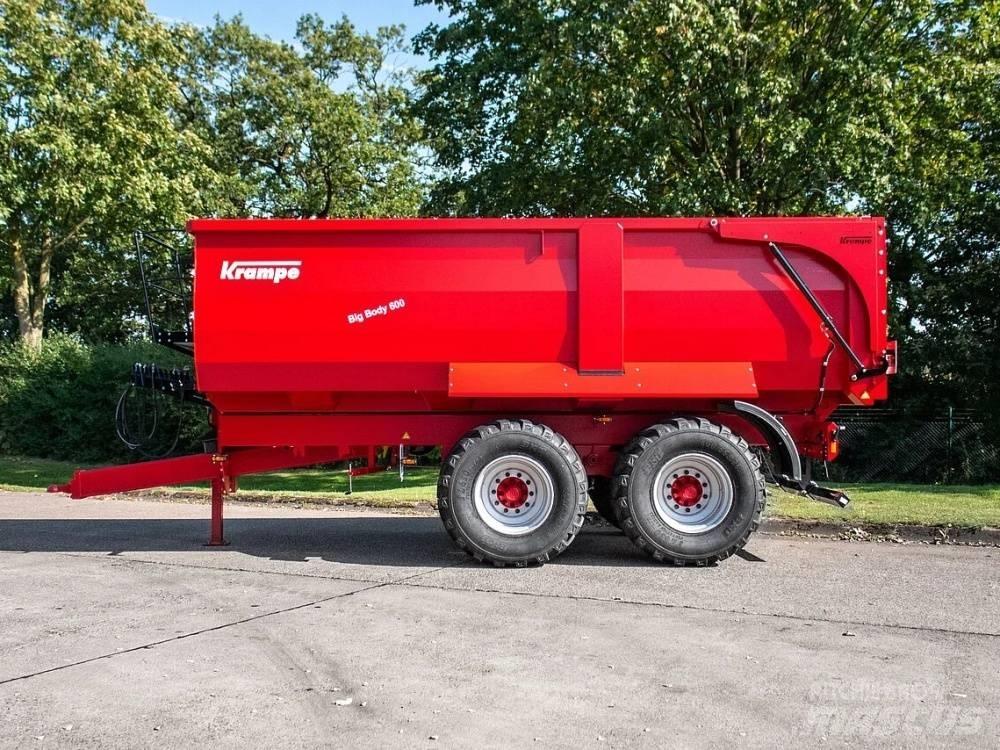 Krampe Big Body 600 Remolques volquete