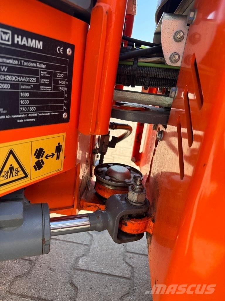 Hamm HD 8 VV Rodillos de doble tambor