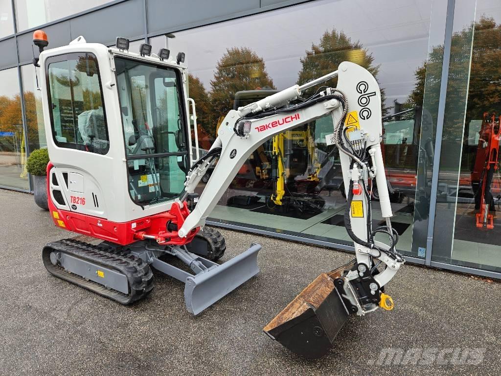 Takeuchi TB 216 Mini excavadoras < 7t