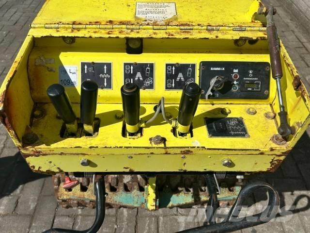 Rammax 1504HFVS Rodillos de un solo tambor