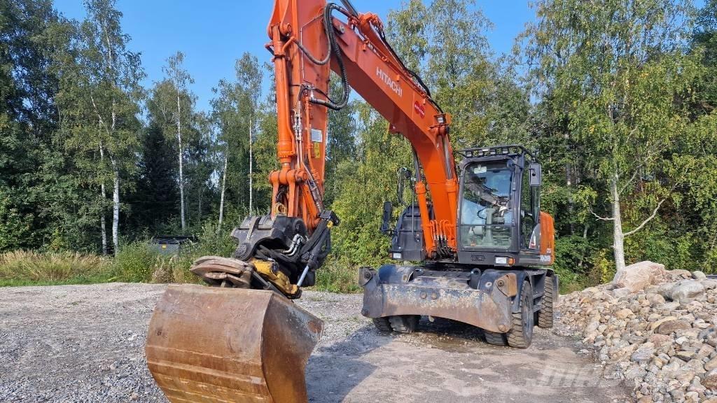 Hitachi ZX 170 W-6 Excavadoras de ruedas