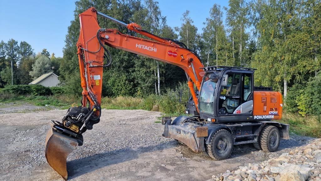 Hitachi ZX 170 W-6 Excavadoras de ruedas