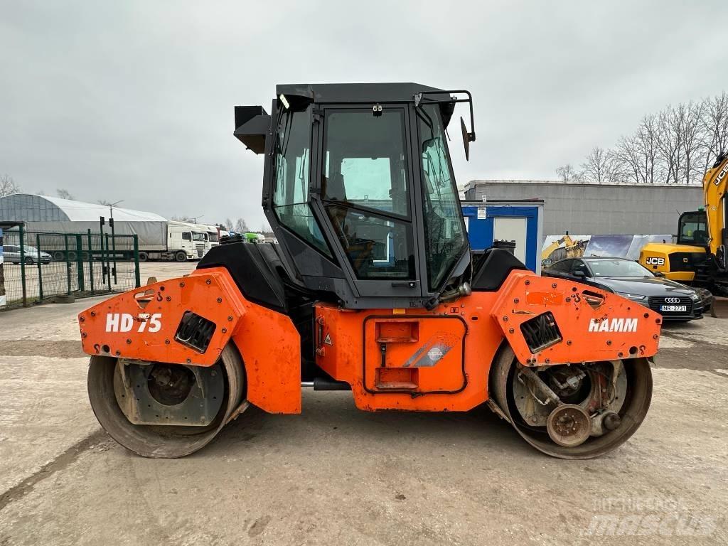 Hamm HD 75.4 Rodillos de doble tambor