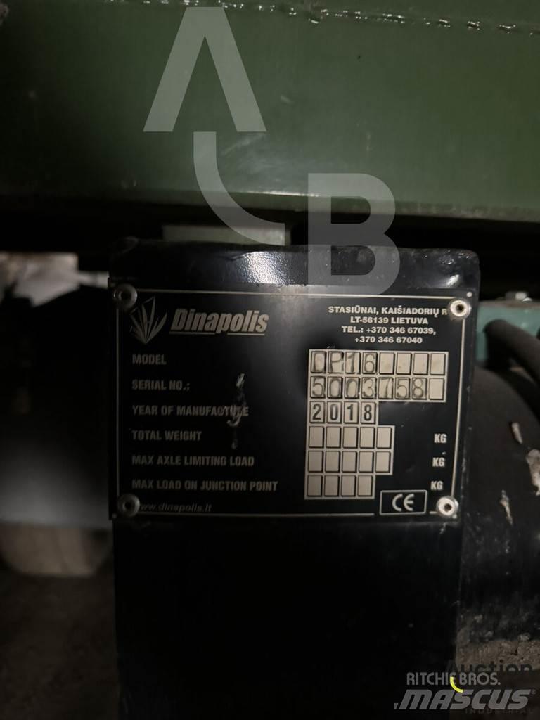 Dinapolis DP-16 Semirremolques con caja de lona