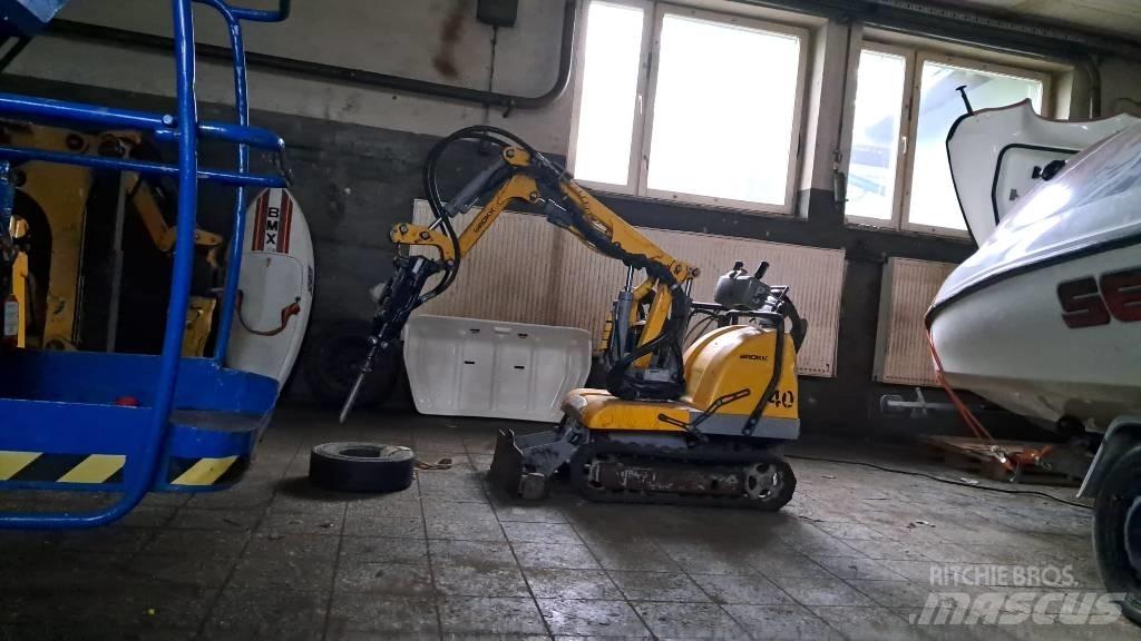 Brokk 40 Mini excavadoras < 7t