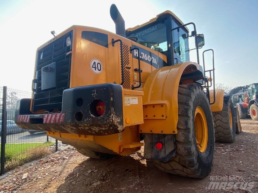 Hyundai HL 760-7 A Cargadoras sobre ruedas
