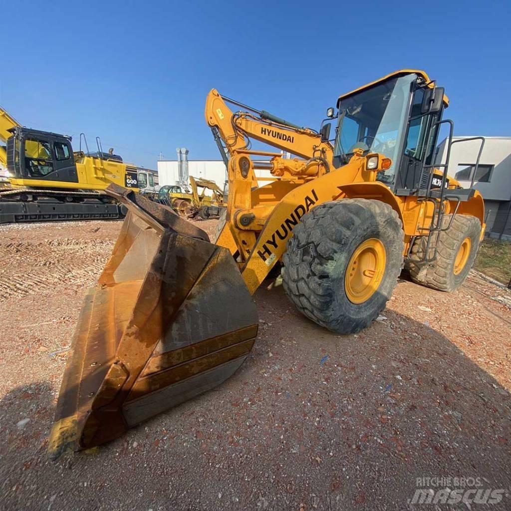 Hyundai HL760-7A Cargadoras sobre ruedas