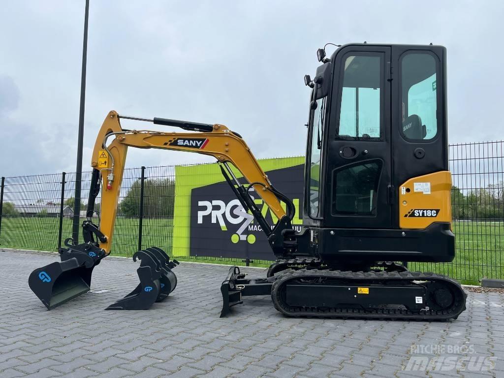 Sany SY 18 C Mini excavadoras < 7t