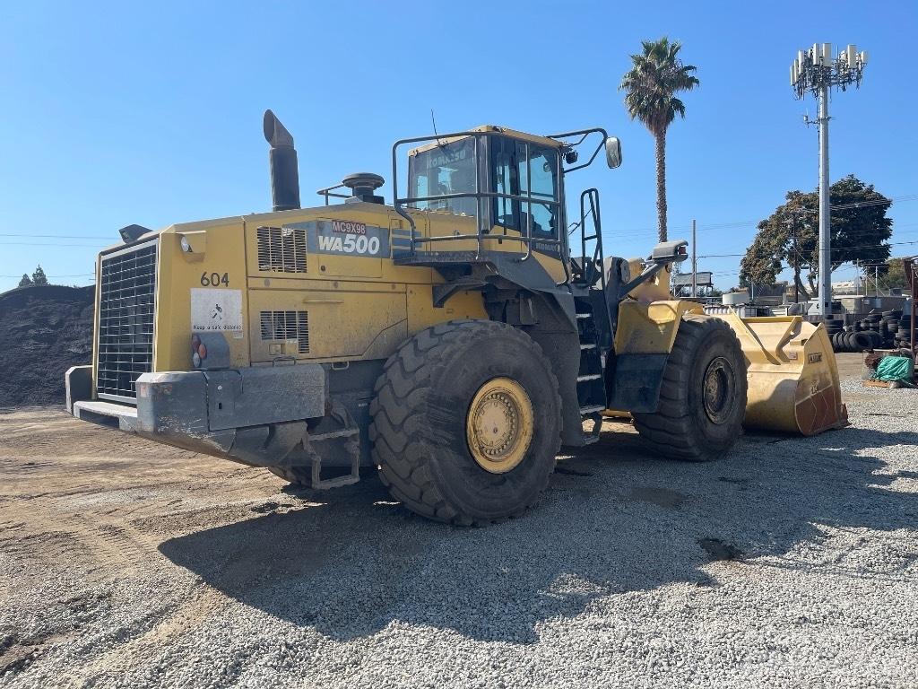 Komatsu WA 500-7 Cargadoras sobre ruedas