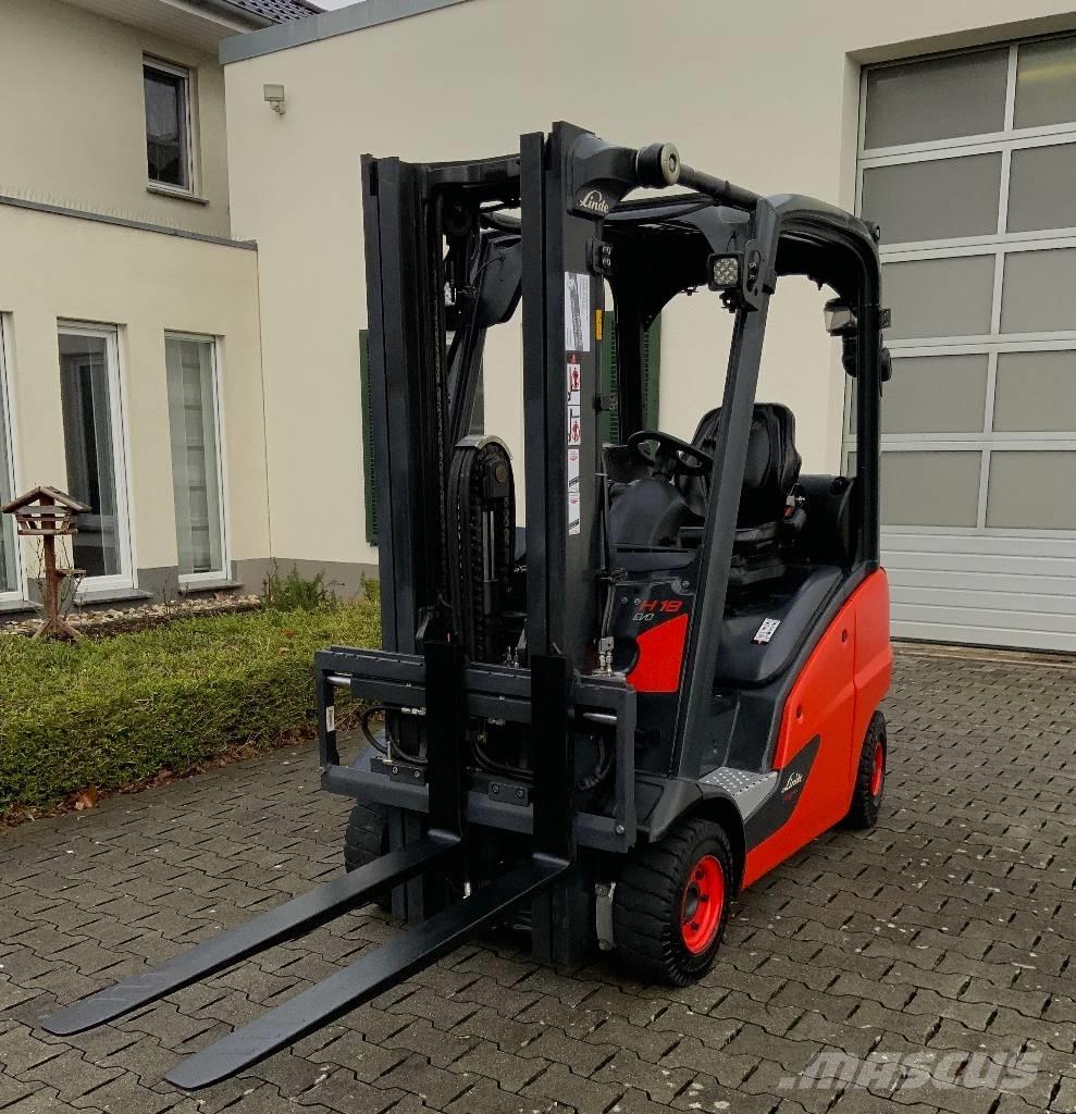 Linde H18T-01 Carretillas LPG