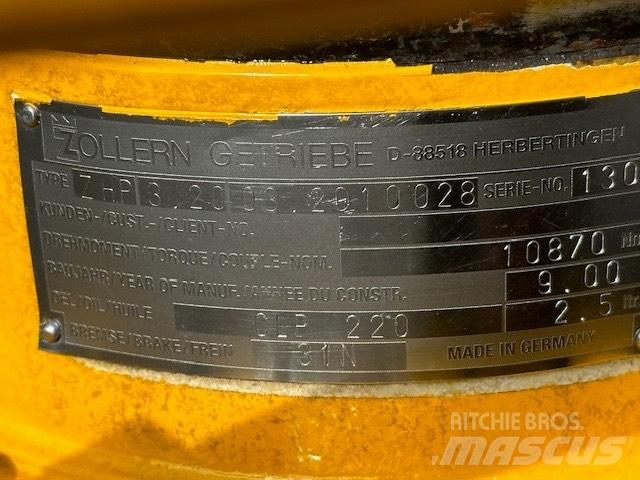  ZOLLERN  ZHP 3.20 Transmisión