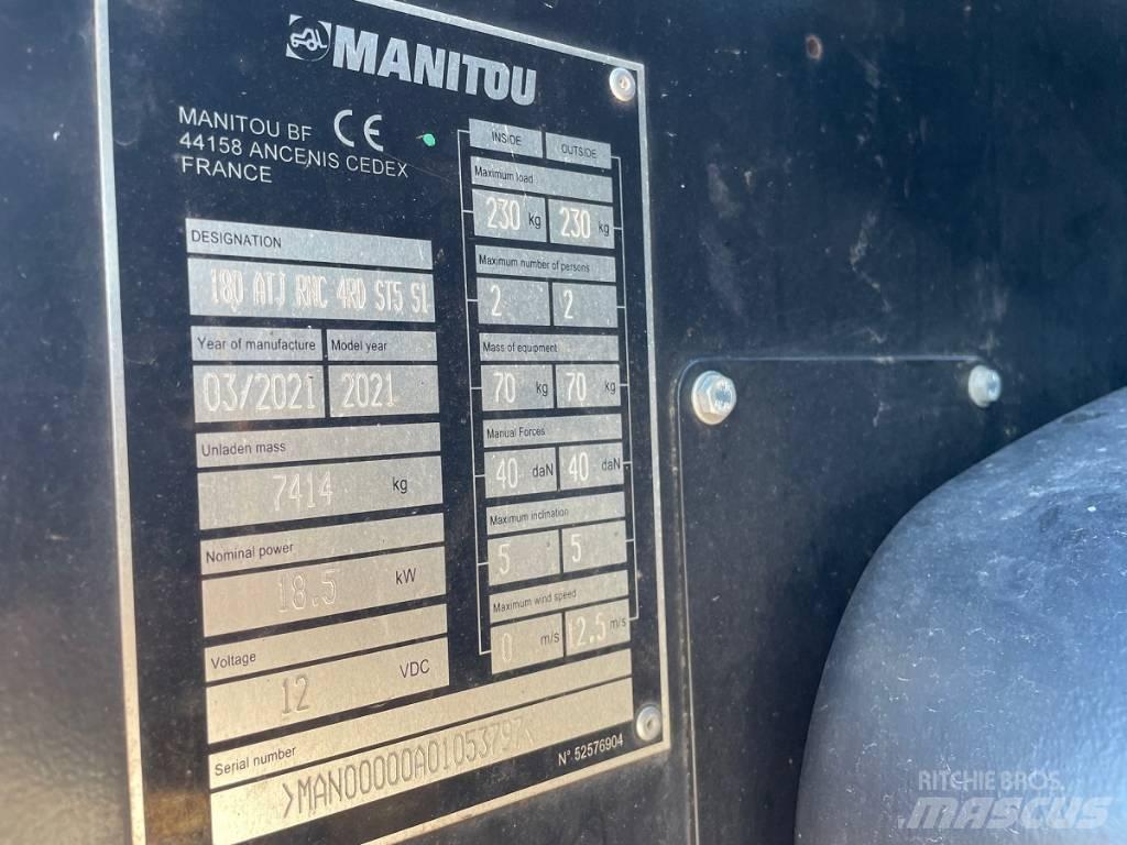 Manitou 180 ATJ Plataforma de trabajo articulada