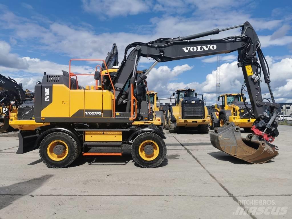 Volvo EW 160 E Excavadoras de ruedas