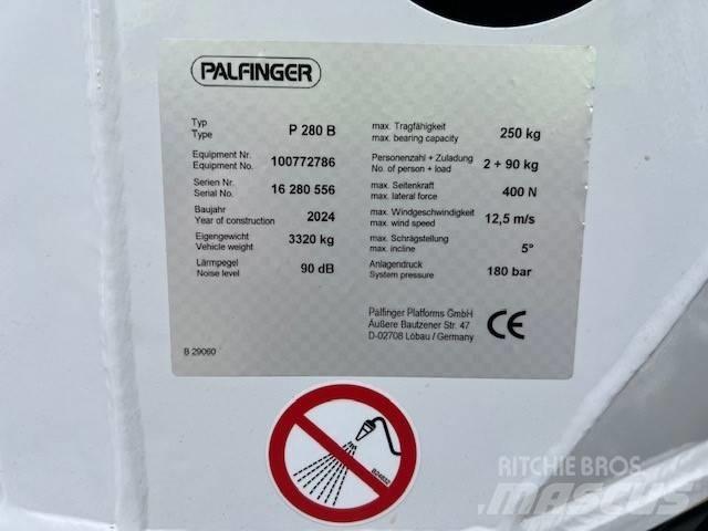 Palfinger P 280 B Plataformas sobre camión